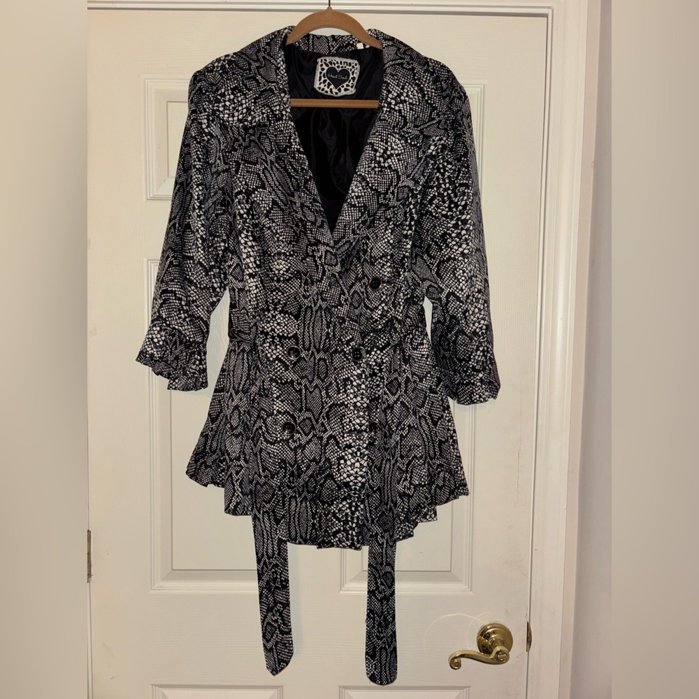Belted jacket